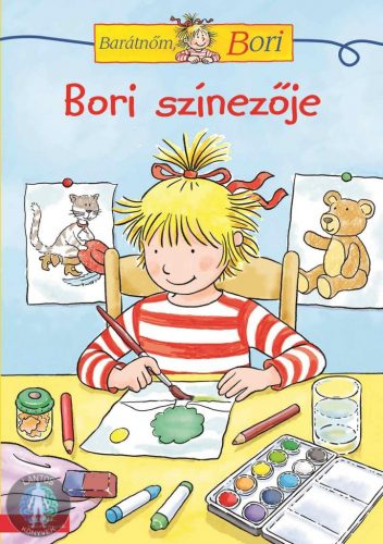 Bori színezője - Barátnőm, Bori foglalkoztató